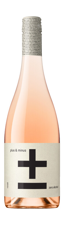 Plus & Minus Ros&eacute; 0% Alcool 2023