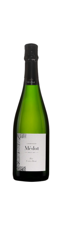 Champagne M&eacute;dot Extra Brut 